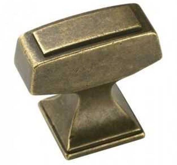 BP-53029-R3 Mulholland 1-1/4" Knob - Rustic Brass